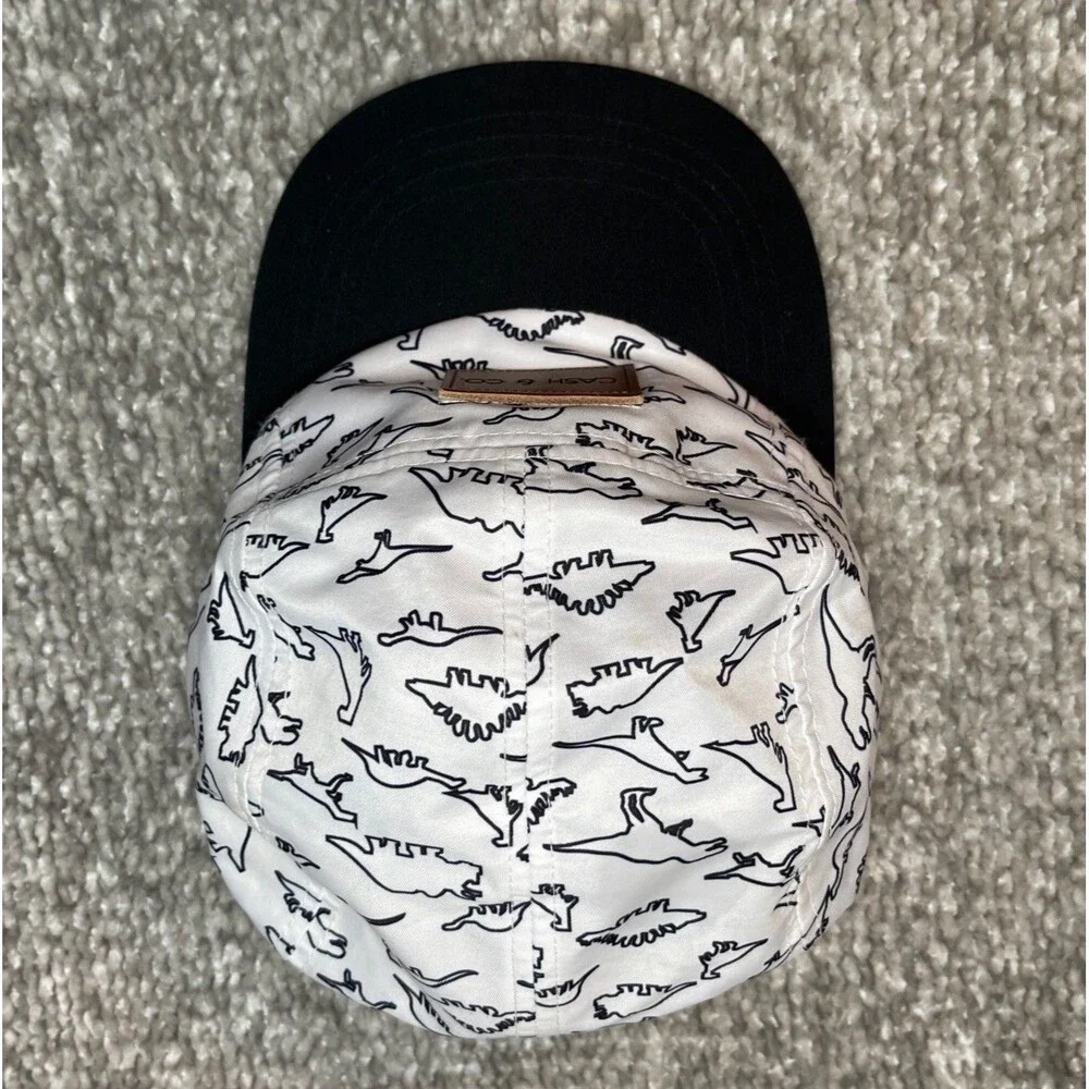 Cash & Co Hat Cap Snap Back Large - Extra Large Dinosaur Print Youth Boys Kids
